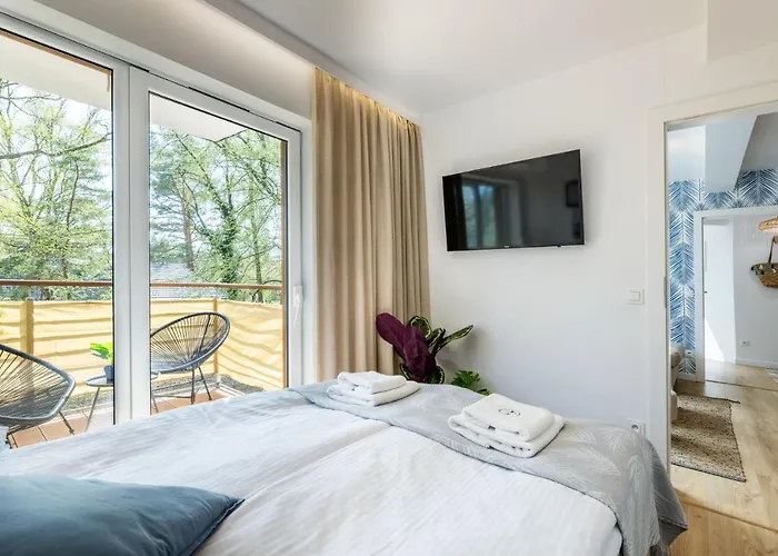 20b Blue Marine Dwie Sypialnie Basen Brodziki Plac Zabaw The Of Przy Plaz Lägenhet Poddąbie